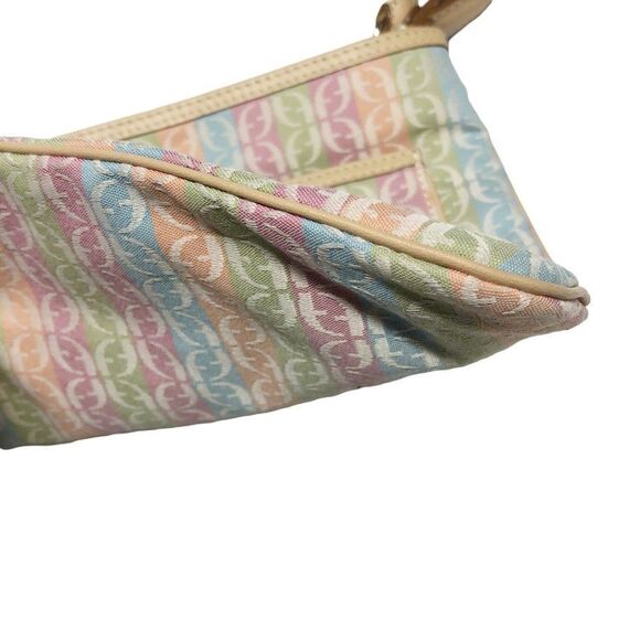 Fossil Signature Canvas and Leather Pastel Crossbody Bag - Picture 3 of 10